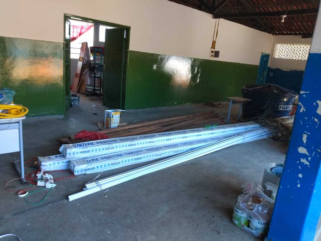 Camacã: Grupo Escolar Rui Barbosa de Jacareci recebe reforma geral